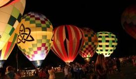 Balloon Glow Quincy University Homecoming 2016