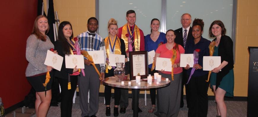 QU Established Local Chapter of The National Criminal Justice Honor Society_2016